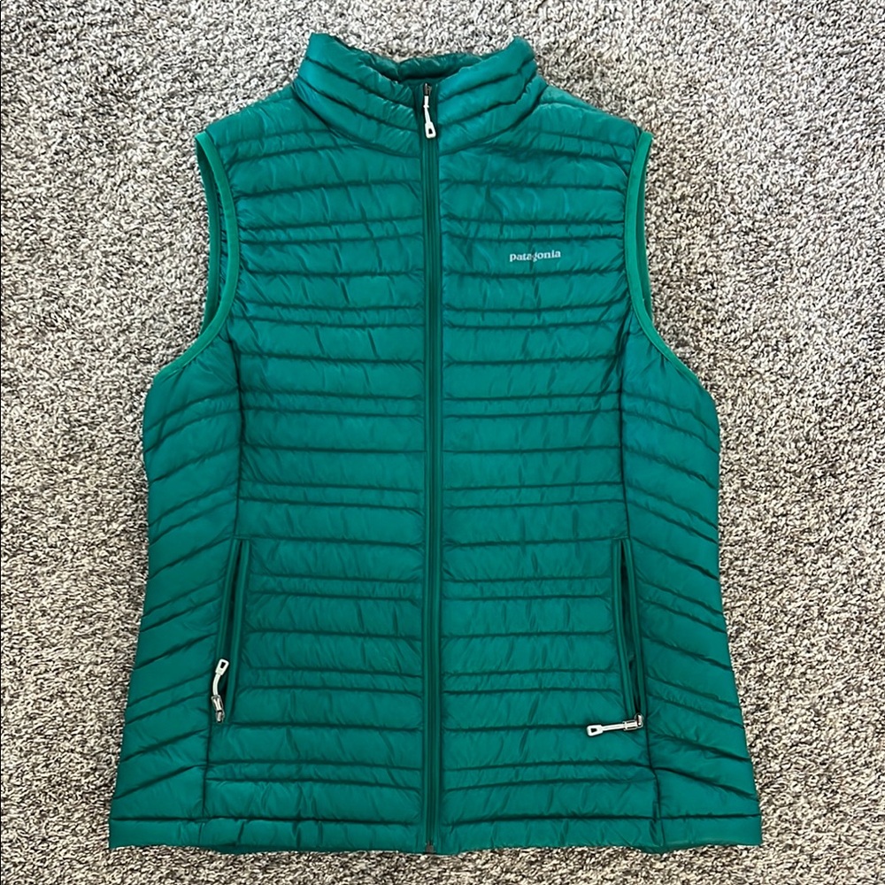 Patagonia Turquoise Quilted Vest